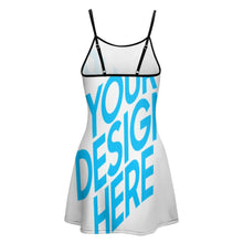 Lade das Bild in den Galerie-Viewer, Sportliches, lässiges Sommerkleid Sport-Casual-Kleid NZ049 mit Foto Text selbst gestalten und bedrucken
