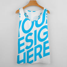 Lade das Bild in den Galerie-Viewer, Damen / Frauen Tanktop XK Tank Top mit Fotos Muster Text Logo selbst gestalten und bedrucken
