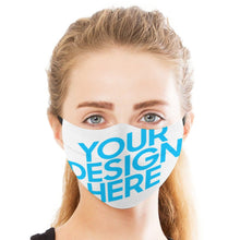 Lade das Bild in den Galerie-Viewer, 2 Stück / Packung Mund-Nasen-Maske Gesichtsmaske Alltagsmaske für Erwachsene mit verstellbaren Ohrenschlaufen selbst gestalten und bedrucken
