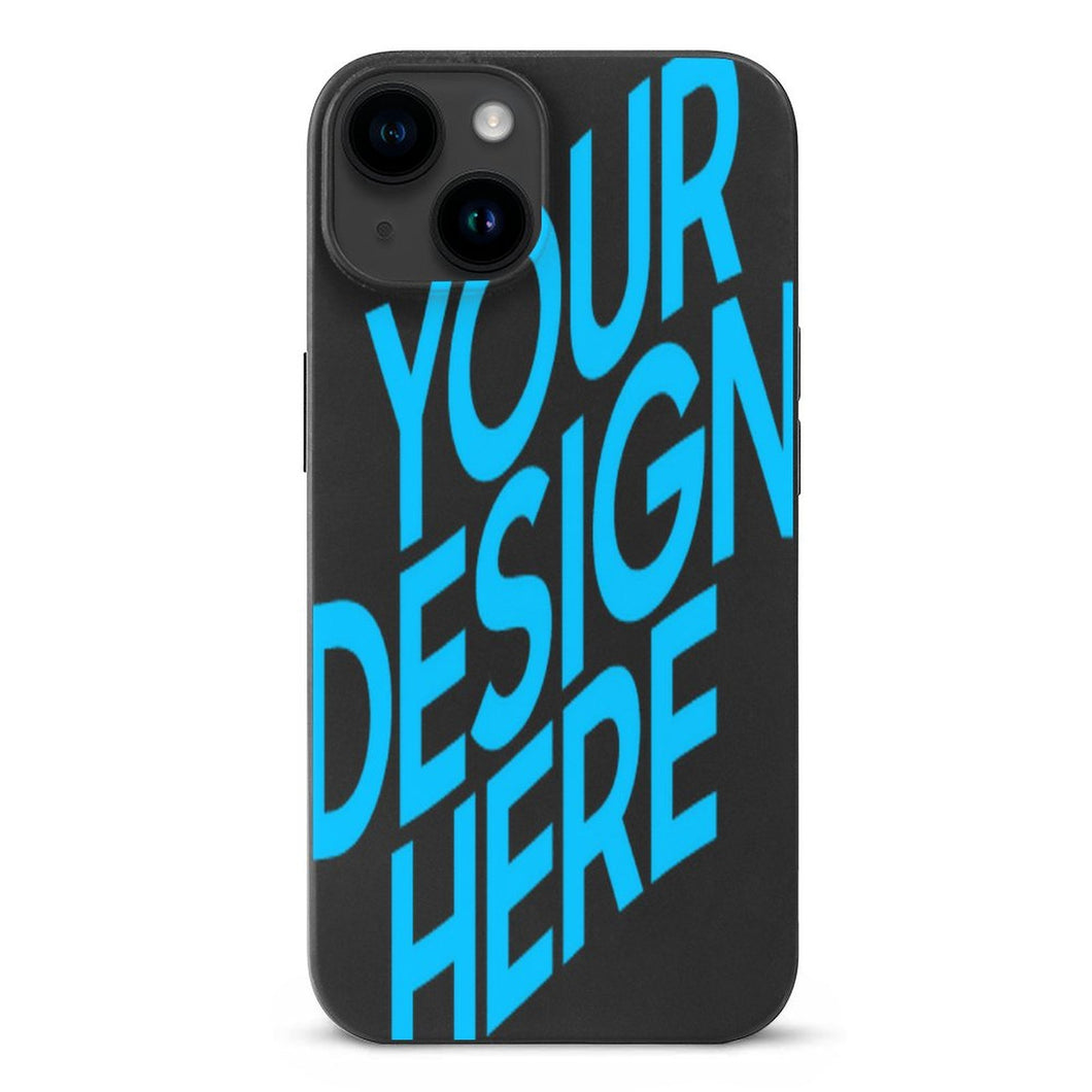 Handyhülle Smartphone-Hülle TPU für Apple iPhone 15/iPhone 15 Plus/iPhone 15 Pro/iPhone 15 Pro Max mit Foto Design Motiv Text selbst gestalten und bedrucken