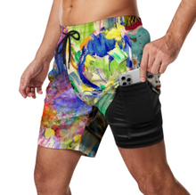 Lade das Bild in den Galerie-Viewer, 2023 New Multi-Image-Design Herren Badehose Funktion Kompression Schnelltrocknende Beachshorts Bademode Männer mit Fotos Muster Text Logo selbst gestalten und bedrucken
