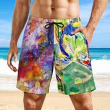 Lade das Bild in den Galerie-Viewer, 2023 New Multi-Image-Design Herren Badehose Funktion Kompression Schnelltrocknende Beachshorts Bademode Männer mit Fotos Muster Text Logo selbst gestalten und bedrucken
