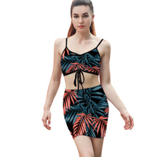 Lade das Bild in den Galerie-Viewer, 2-tgl. Set Jumpsuit Strandkleid Anzüge Y05 für Damen Frauen mit Foto Text selbst gestalten und bedrucken
