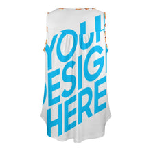 Lade das Bild in den Galerie-Viewer, Multi Image Druck Ärmelloses TShirt BCT Damen mit Foto Muster Text Logo selbst gestalten und bedrucken
