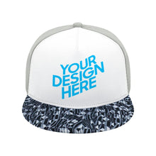 Lade das Bild in den Galerie-Viewer, Herren &amp; Damen Snapback Cap Plain Gummi Baseballkappe mit einer Vielzahl von Farben selbst gestalten und bedrucken
