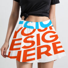 Lade das Bild in den Galerie-Viewer, Multi-Image-Druck Damen / Frauen Voll Druck Sommerlicher Hosenrock Kurz Mini Rock Elegant B550 mit Fotos Muster Text Logo selbst gestalten und bedrucken

