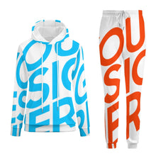 Lade das Bild in den Galerie-Viewer, Einzelbilddruck All Over-Druck Kapuzenpullover Trainingsanzug SET Jogginghose &amp; Hoodie Set 2 tlg. 4T03 Damen / Frauen mit Fotos Muster Text Logo selbst gestalten und bedrucken
