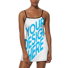 Lade das Bild in den Galerie-Viewer, Sportliches, lässiges Sommerkleid Sport-Casual-Kleid NZ049 mit Foto Text selbst gestalten und bedrucken
