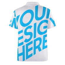 Lade das Bild in den Galerie-Viewer, Einzelbilddruck Sommer Polo Shirt Tshirt Herren / Männer B612 mit Fotos Muster Text Logo selbst gestalten und bedrucken
