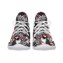 Lade das Bild in den Galerie-Viewer, Cheerleading Sportschuhe Turnschuhe Sneakers für Frauen selbst gestalten und bedrucken
