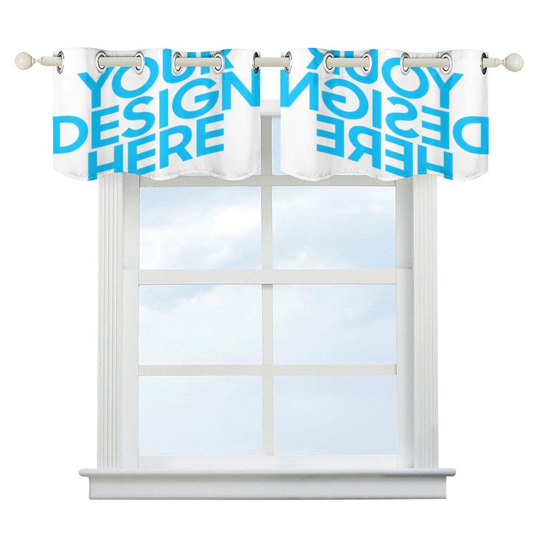 Vorhang Volant Gardinenvolant (Druck von Zwei Teile symmetrisch) mit Foto selbst gestalten und bedrucken