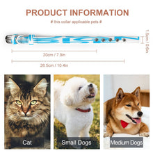 Lade das Bild in den Galerie-Viewer, Haustier Halsband für Hunde und Katzen Q025 mit Fotos Muster Text Logo selbst gestalten und bedrucken
