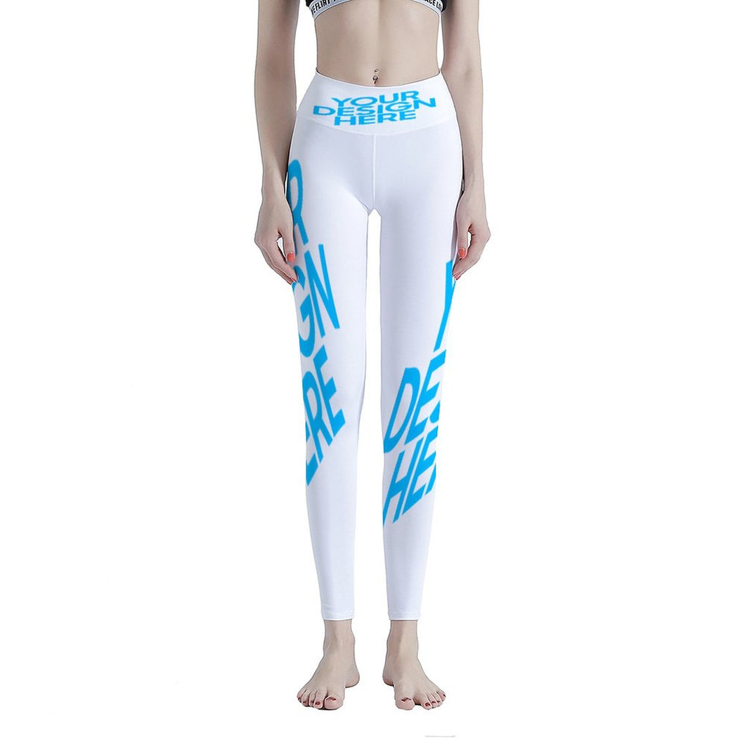 Lange Yoga Hose Eng Damen / Frauen selbst gestalten und bedrucken