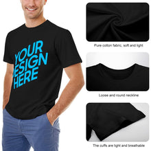 Lade das Bild in den Galerie-Viewer, Yama Gildan Premium-Baumwolle T-Shirt für Herren Männer mit Foto Text selbst gestalten und bedrucken (Doppelseitiger Druck)

