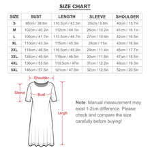 Lade das Bild in den Galerie-Viewer, Einzelbild-Design Damen / Frauen Shirtkleid Kurzarm Kleid Shirt Kleid F77Q mit Foto Design Motiv Text selbst gestalten und bedrucken
