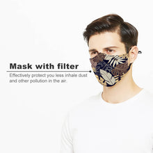Lade das Bild in den Galerie-Viewer, 3 Stück / Packung Erwachsene Alltagsmaske Mund-Nasen-Maske Gesichtsmaske mit Filtern 20*15cm mit verstellbaren Ohrenschlaufen selbst gestalten und bedrucken
