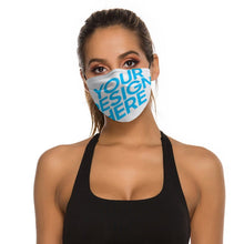 Lade das Bild in den Galerie-Viewer, 2 Stück / Packung Mund-Nasen-Maske Gesichtsmaske Alltagsmaske für Erwachsene mit verstellbaren Ohrenschlaufen selbst gestalten und bedrucken
