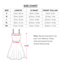 Lade das Bild in den Galerie-Viewer, Multi-Image-Druck Damen / Frauen Slingkleid Sommer Strandkleid NZ002 mit Fotos Muster Text Logo selbst gestalten und bedrucken
