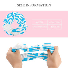 Lade das Bild in den Galerie-Viewer, Scrunchies Zopfhalter Haargummis Haarbänder für Damen Frauen Mädchen mit Foto Text selbst gestalten und bedrucken
