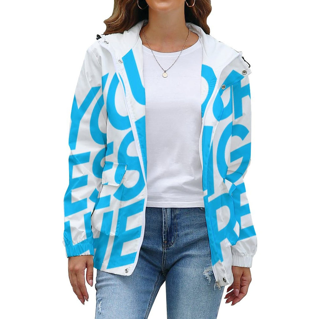 Digitaldruck Jacke Kurzjacke Wendejacke Kurze Übergangsjacke Printjacke A537 für Damen Frauen selbst gestalten und bedrucken