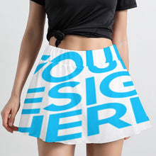 Lade das Bild in den Galerie-Viewer, Einzelbilddruck Voll Druck Damen / Frauen Sommer Elegant Hosenrock Kurz Mini Rock B550 mit Fotos Muster Text Logo selbst gestalten und bedrucken
