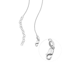Lade das Bild in den Galerie-Viewer, Gold- / Rosévergoldetes 925er Sterling Silber Stammbaumkette Herz-Lebensbaum-Kette X0003 mit Herz und Zirkonias mit Namen Gravur selbst gestalten
