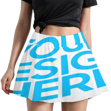 Lade das Bild in den Galerie-Viewer, Einzelbilddruck Voll Druck Damen / Frauen Sommer Elegant Hosenrock Kurz Mini Rock B550 mit Fotos Muster Text Logo selbst gestalten und bedrucken
