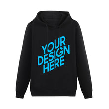 Lade das Bild in den Galerie-Viewer, Kapuzenpullover Hoodie / Sweatshirt mit Kapuze für Damen ( Keine Taschen / Frontdruck ) mit Foto selbst gestalten und bedrucken

