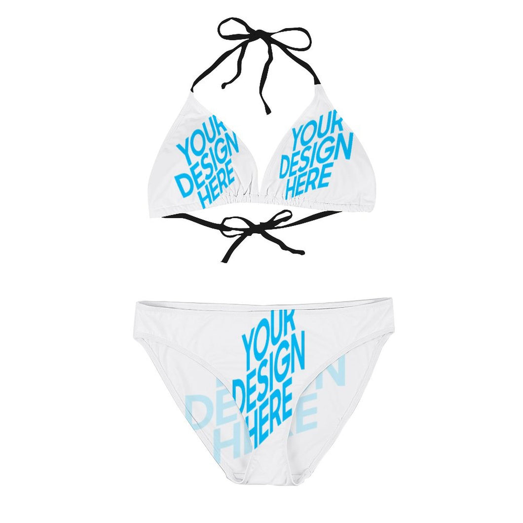 Sexy Push-Up Triangel-Bikini SDS001 für Frauen selbst gestalten und bedrucken