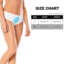 Lade das Bild in den Galerie-Viewer, Damen / Frauen Slips Unterhose aus Ice Silk mit Foto selbst gestalten und bedrucken
