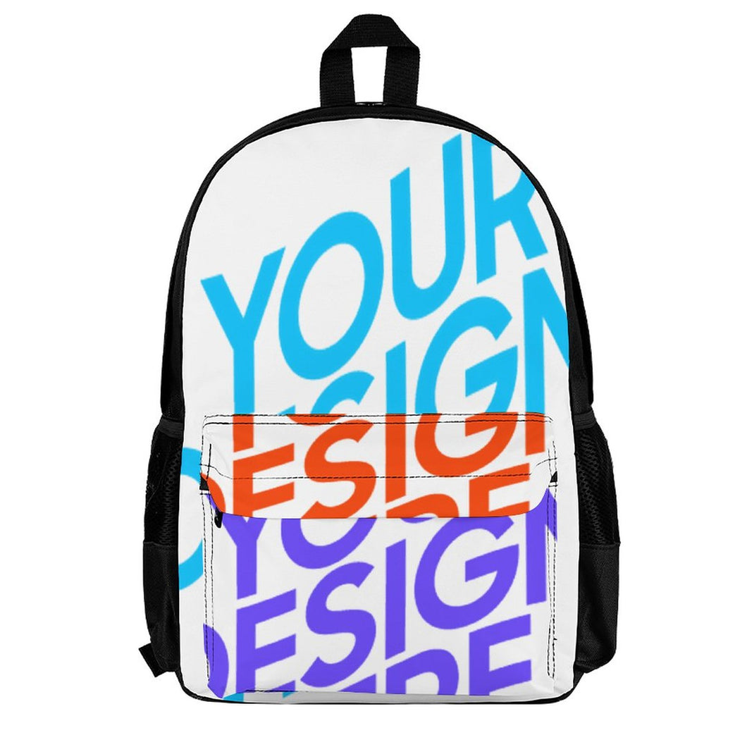 Multi-Image-Druck Rucksack Schulrucksack Businessrucksack Reiserucksack Sportrucksack mit Taschen mit Fotos Muster Text Logo selbst gestalten und bedrucken