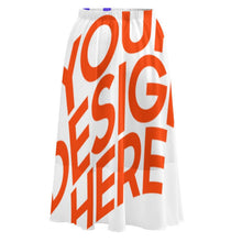 Lade das Bild in den Galerie-Viewer, Multi-Image-Druck Damen / Frauen Sommerrock doppellagiges Chiffon-Rock NZ062 mit Fotos Muster Text Logo selbst gestalten und bedrucken
