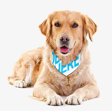Lade das Bild in den Galerie-Viewer, Haustier Haustierhalsband Schal Tier-Halstuch Hunde Dreieck Bandanas mit Fotos Muster Text Logo selbst gestalten und bedrucken
