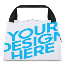 Lade das Bild in den Galerie-Viewer, Polyester Essenstasche Lunchtasche Lunch Bag Kühltasche mit Tragegriff mit Foto / Text selbst gestalten und bedrucken
