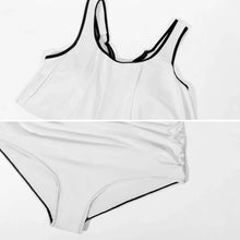 Lade das Bild in den Galerie-Viewer, Multi-Image-Druck Damen / Frauen Push-UP Bikinis Set mit Highwaist-Bikini-Hose FT5095 mit Fotos Muster Text Logo selbst gestalten und bedrucken
