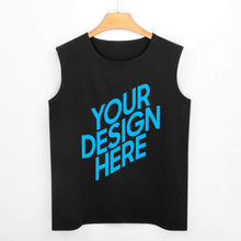 Lade das Bild in den Galerie-Viewer, Einseitiger Frontdruck Herren / Männer Muscle Shirt Tanktop Tank-Shirt mit Fotos Muster Text Logo selbst gestalten und bedrucken
