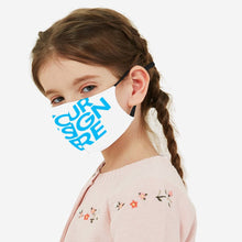 Lade das Bild in den Galerie-Viewer, Dreidimensionale atmungsaktive Kindermaske Gesichtsmaske KZ10 selbst gestalten

