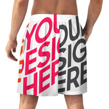 Lade das Bild in den Galerie-Viewer, Multi-Image-Design Herren Männer Schlafhose Kurz Pyjamashorts Mix &amp; Relax LM012 mit Foto Design Motiv Text selbst gestalten und bedrucken
