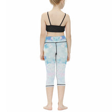 Lade das Bild in den Galerie-Viewer, Sportswear Verkürzte Yogahose 3/4 Relax Pants NT10 für Kinder mit Foto Text selbst gestalten und bedrucken

