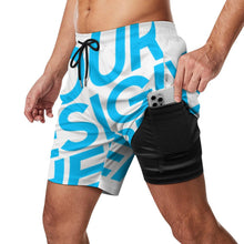 Lade das Bild in den Galerie-Viewer, 2023 New Einzelbild-Design Herren Bademode Badehose Funktion Kompression Schnelltrocknende Beachshorts Männer mit Fotos Muster Text Logo selbst gestalten und bedrucken
