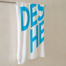 Lade das Bild in den Galerie-Viewer, Badetuch 70×140cm Polyester Baumwolle selbst gestalten und bedrucken
