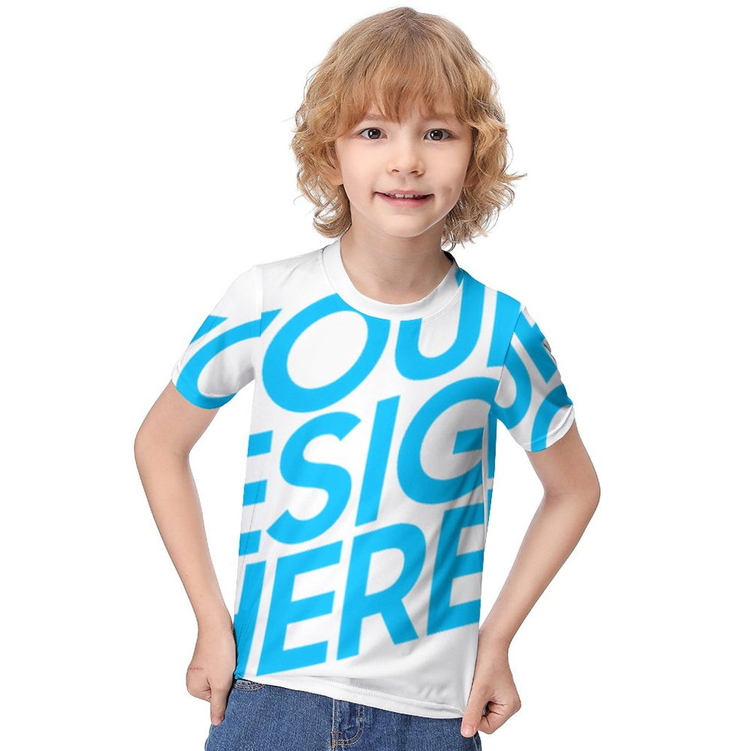 Kinder T-Shirt ET023 / Sportswear TSHIRT T-Shirt für Mädchen & Jungen mit Foto selbst gestalten und bedrucken
