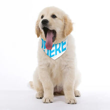 Lade das Bild in den Galerie-Viewer, Haustier Haustierhalsband Schal Tier-Halstuch Hunde Dreieck Bandanas mit Fotos Muster Text Logo selbst gestalten und bedrucken
