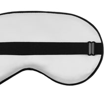 Lade das Bild in den Galerie-Viewer, Schlafmaske Augenmaske Schwarz selbst gestalten und bedrucken
