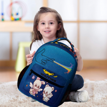 Lade das Bild in den Galerie-Viewer, 8-Images-Druck Schulrucksack Schultasche Wasserdicht Jungen Mädchen Teenager mit Foto Muster Text selbst gestalten und bedrucken
