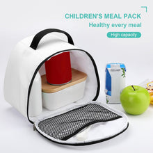 Lade das Bild in den Galerie-Viewer, Kinder Oxford Lunch Bag Kühltasche Lunchtasche A015 mit Tragegriff mit Foto / Text selbst gestalten und bedrucken
