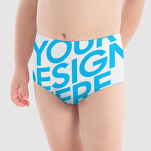 Lade das Bild in den Galerie-Viewer, Mädchen Panty / Short / Pant Slip Unterhose mit Fotos Muster Text Logo selbst gestalten und bedrucken
