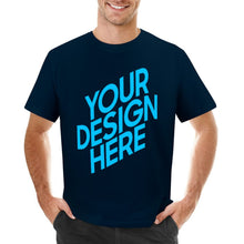 Lade das Bild in den Galerie-Viewer, Yama Gildan Premium-Baumwolle T-Shirt für Herren Männer mit Foto Text selbst gestalten und bedrucken (Doppelseitiger Druck)
