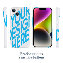 Lade das Bild in den Galerie-Viewer, Handyhülle Smartphone-Hülle für Apple iPhone 14/iPhone 14 Plus/iPhone 14 Pro/iPhone 14 Pro Max mit Foto Design Motiv Text selbst gestalten und bedrucken
