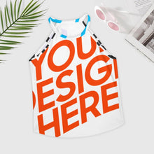 Lade das Bild in den Galerie-Viewer, Mehrbilddruck Sommer Tank Top Rund Ausschnitt YK für Damen &amp; Frauen mit Foto Muster Text Logo selbst gestalten und bedrucken

